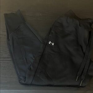 Under Armour Black Jogger Sweatpants with Logo